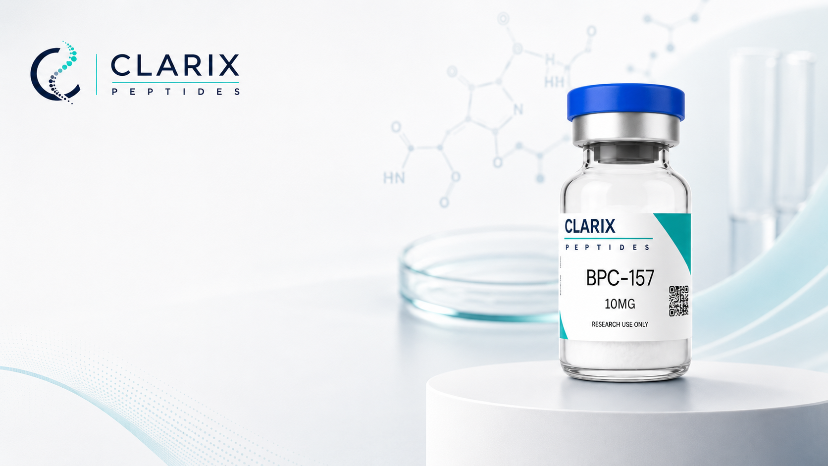 BPC-157 research peptide banner